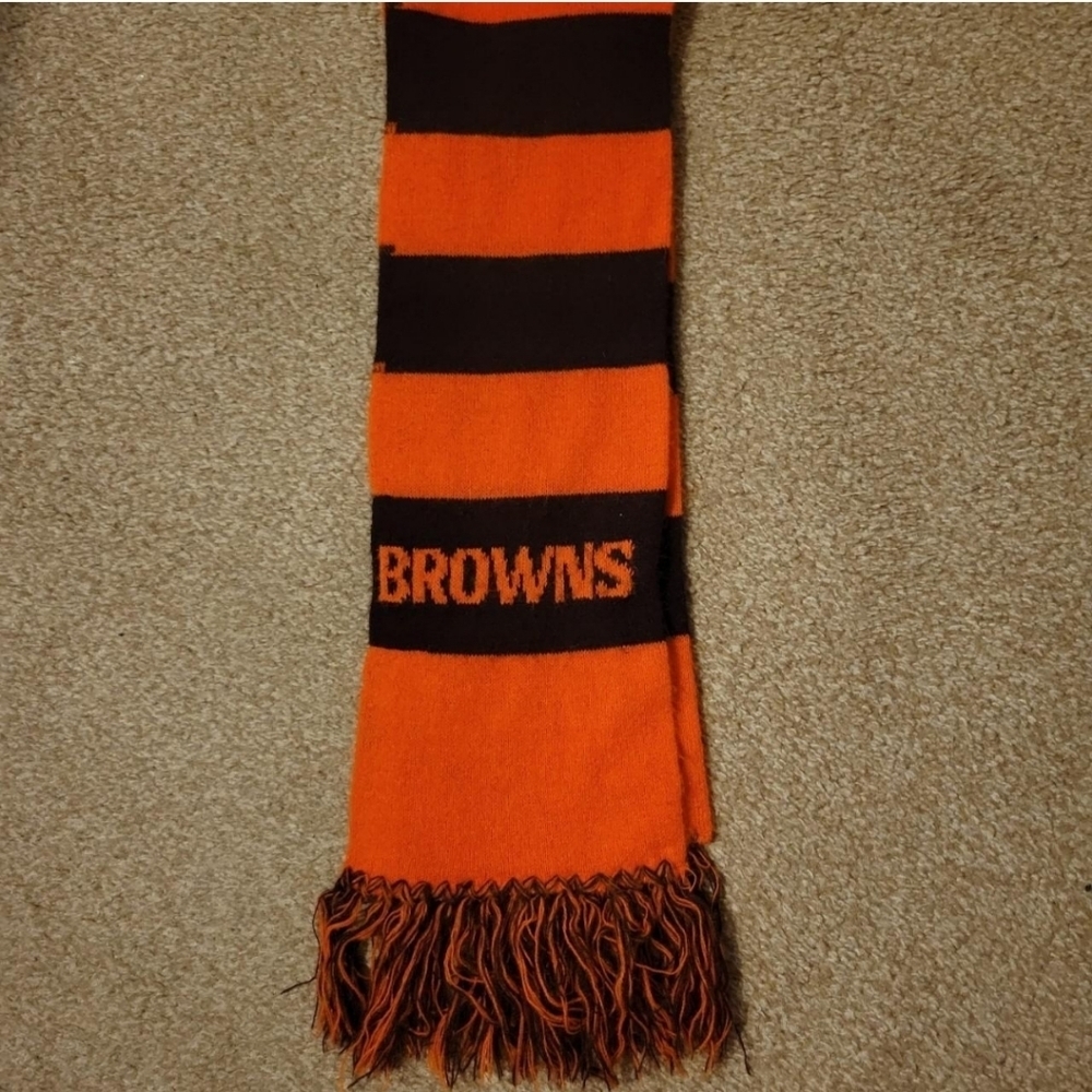 Vintage Cleveland browns scarf excellent condition